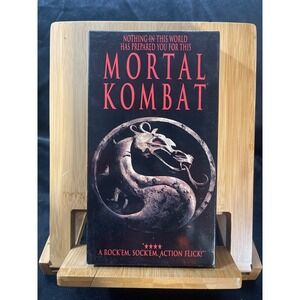 Mortal Kombat VHS 1995 Movie New Line Home Video Martial Arts Action 0780609999